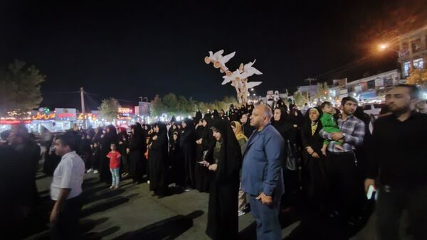 تجمع مردم یاسوج در سوگ شهادت سیدحسن نصرالله