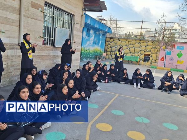 المپیاد ورزشی درون مدرسه ای در دبیرستان شهید قویدل