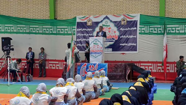 مانور تشکیلاتی یاوران انقلاب پیشتازان مقاومت در رودان 