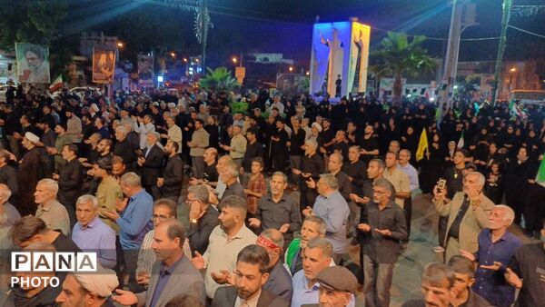 شکوه صدوبیست شب مقاومت مردم کوهدشت در میدان امام خمینی (ره)