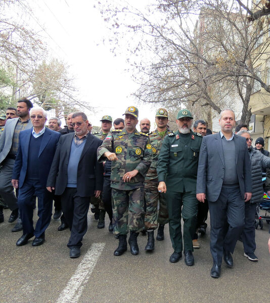 راهپیمایی روز ۲۲بهمن شهرستان بجنورد