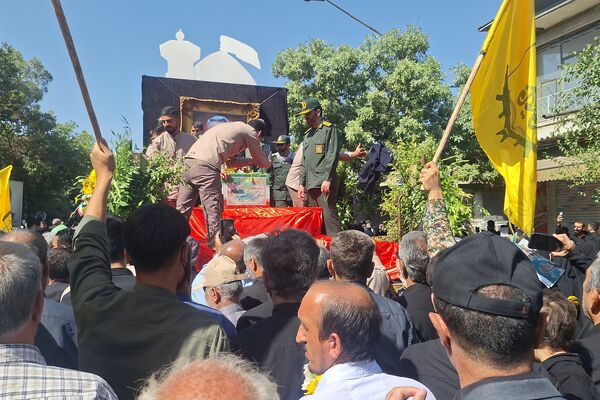 مراسم تشییع پیکر سردار شهید غلامحسین غیب پرور
