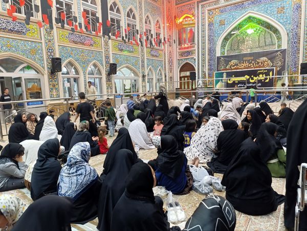 مراسم شب اربعین حسینی در نیشابور