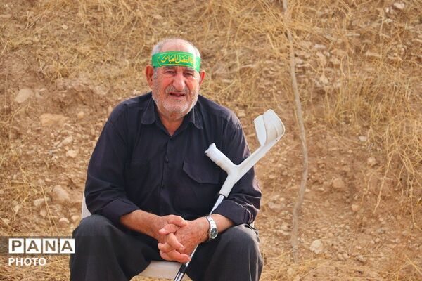 طنین نام حسین در سپیده‌دم باشت؛ از میدان خروجی تا آستانه‌ سیدمحمد