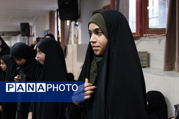 مجلس زینبی دختران قرآنی شهر درق 