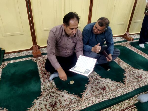 حضور نماینده مردم ترشیز در مجلس شورای اسلامی در مسجد جامع بردسکن