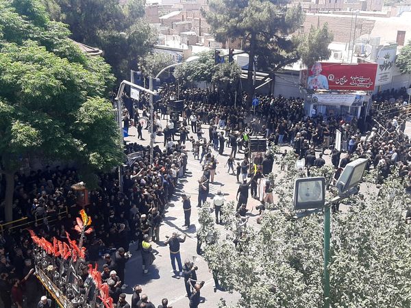 تجمع بزرگ سوگواران تاسوعای حسینی در سبزوار