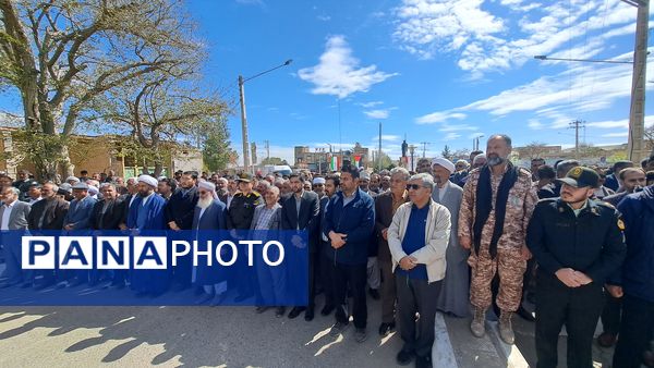 راهپیمایی روز جهانیِ قدس صالح آباد