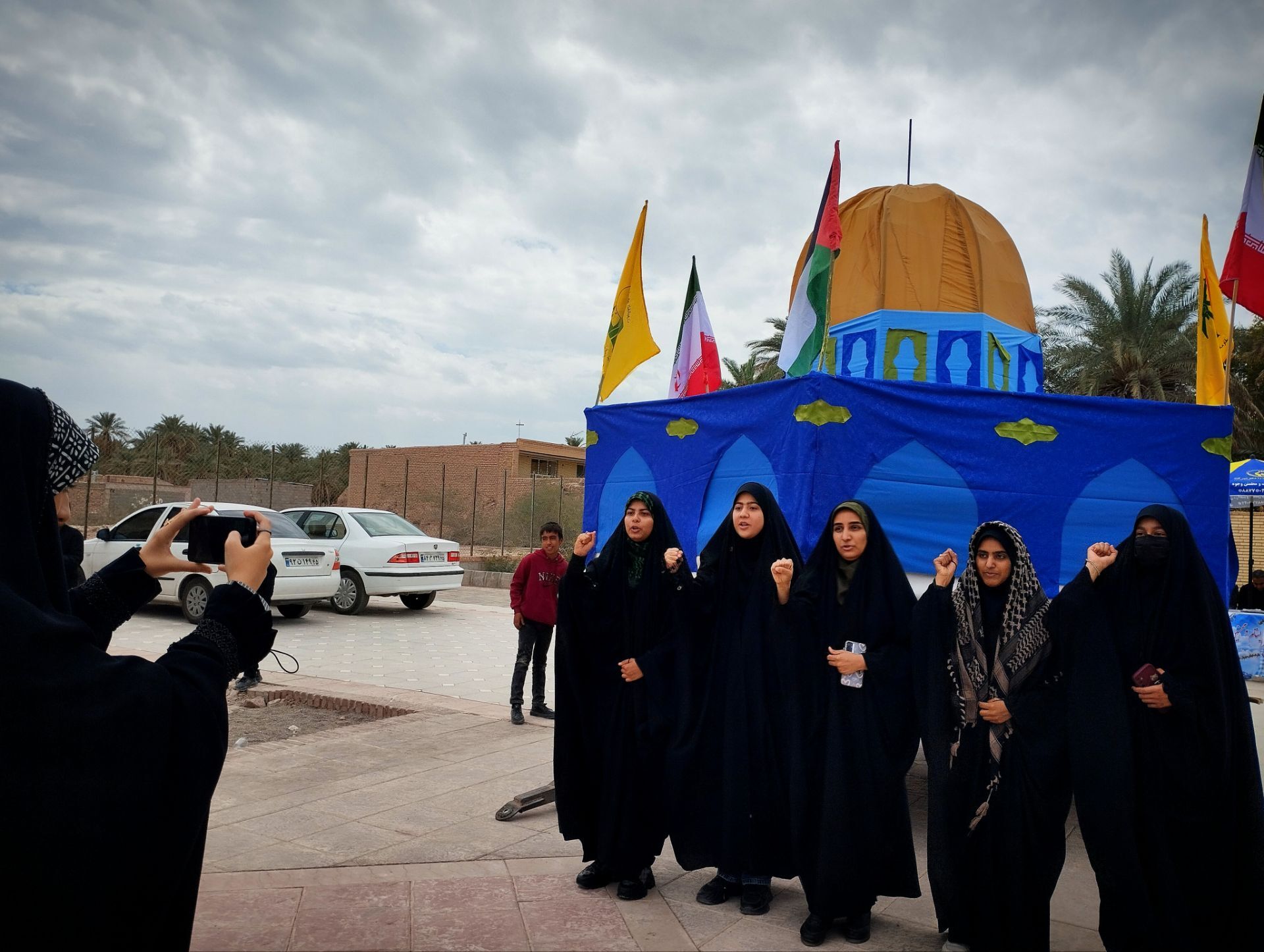 راهپیمایی آخرین جمعه ماه مبارک رمضان در شهرستان شهداد 