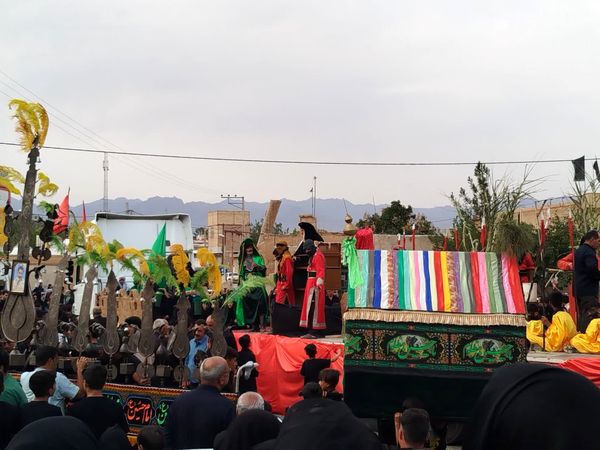 حرکت دسته بنی اسد در روستای فدافن