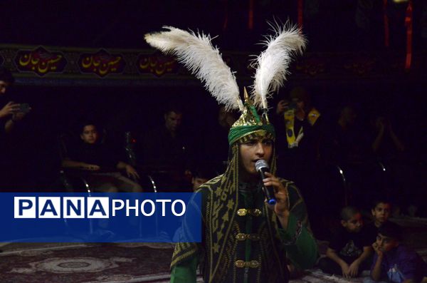 مراسم شب هشتم محرم در  هیئت فرهنگیان 