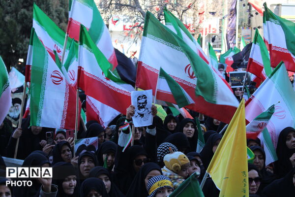 خروشِ عاشقان همدانی در چهلمین سالگرد شهادت رهبر
