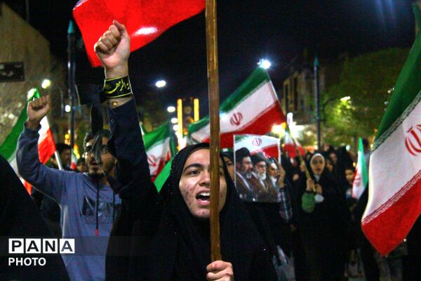 کاروان ترامپ سوزی در یزد