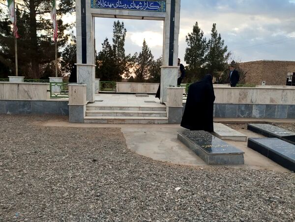 مراسم پرفیض دعای ندبه در امامزاده روستای مهدی آباد خلیل آباد