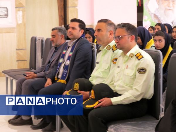 اردوی تمشک دختران بجنورد در اردوگاه شهید چمران 