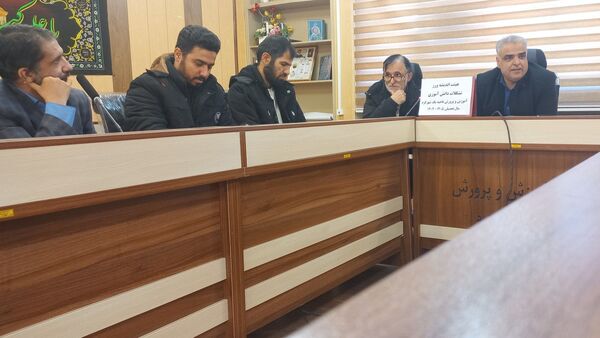 برگزاری جلسه مراسم معنوی اعتکاف