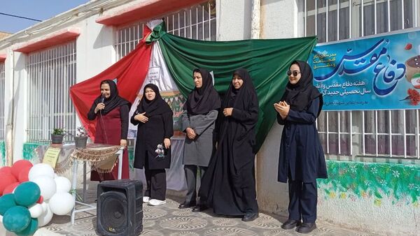 نوگلان کلاس اولی روستای فدافن ، اولین روز مدرسه را جشن گرفتند