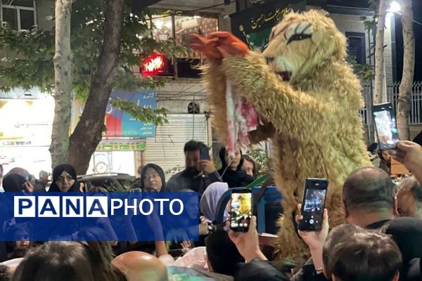 حرکت نمادین کاروان اسرای کربلا در دماوند