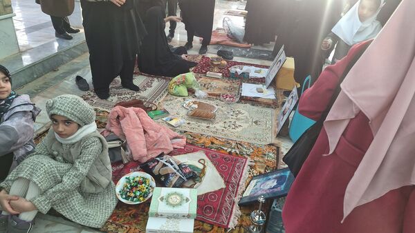 آیین چراغ برات در مزار شهیدان خلیل آباد 