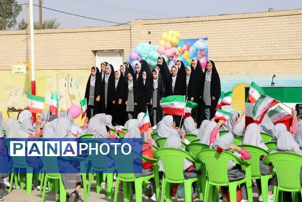 زنگ مهر و مقاومت در مدرسه هفتم تیر بافق