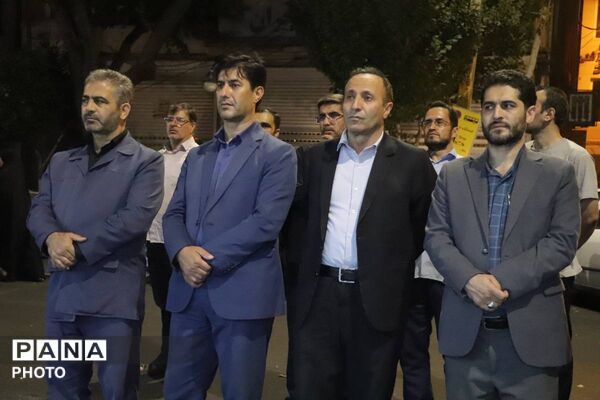 تجدید بیعت با رهبری در مراسم اربعین قائد شهید امت و شب شهادت امام حسن عسگری (ع) در ناحیه ۵ تبریز