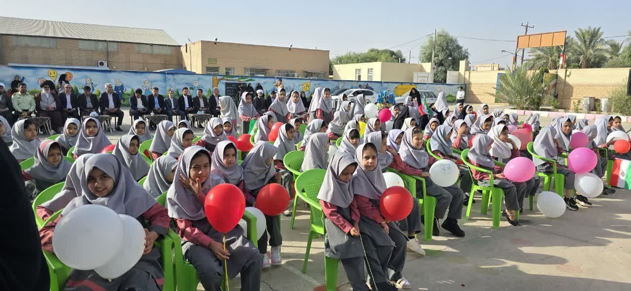 زنگ مهر و مقاومت در مدرسه هفتم تیر بافق