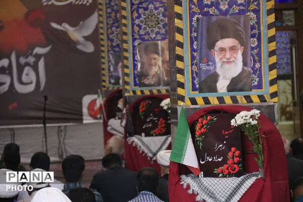 چهلمین خاکسپاری قائد شهید در مسجد روضه محمدیه 