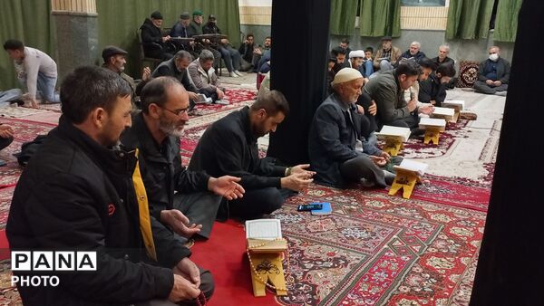 مراسم شب قدر در شهر غلامان