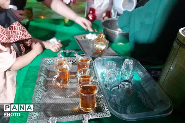 ریحانه‌های جانفدا خدمت به مهمانان امام حسین(ع) را آغاز کردند