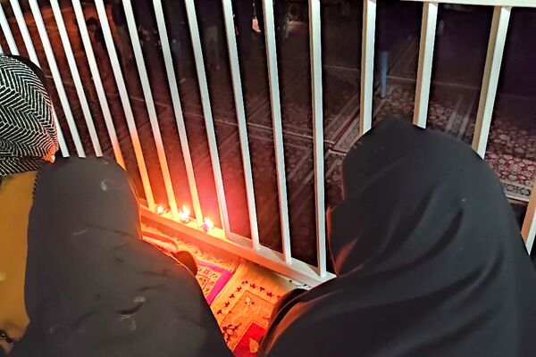 شام غریبان حسینی در مسجد جامع شهر بار