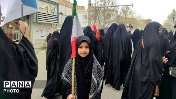 راهپیمایی روز جهانی قدس در شهرستان خلیل‌آباد 