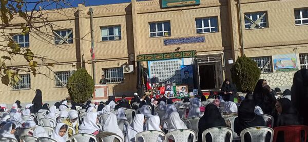 یادواره 118 شهید دانش‌آموز شهرستان بجنورد در مدرسه شاهد فاطمه زهرا(س)