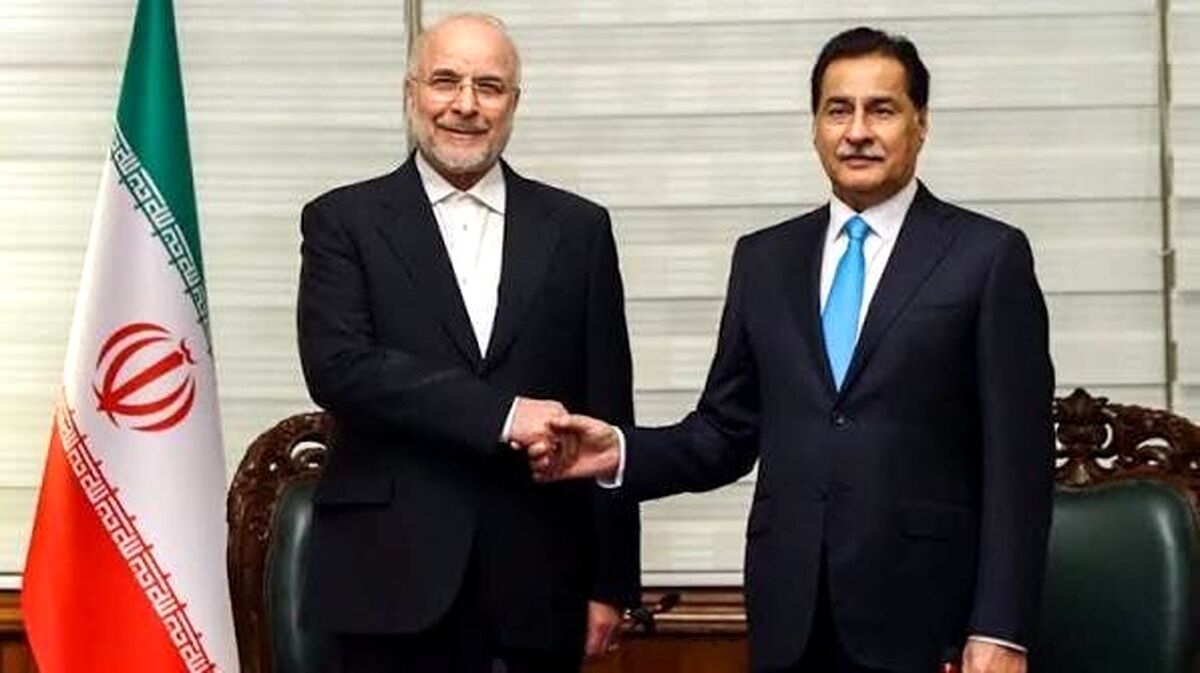 دعوت قالیباف از رئیس مجلس پاکستان برای حضور در آیین وداع با پیکر رهبر انقلاب