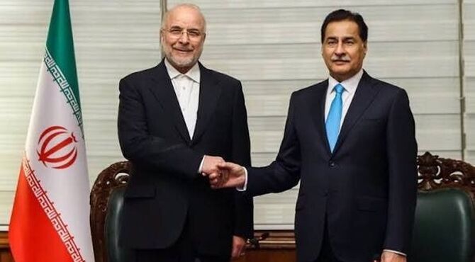 دعوت قالیباف از رئیس مجلس پاکستان برای حضور در آیین وداع با پیکر رهبر انقلاب
