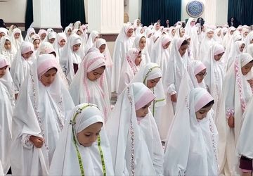 خلعت زیبای تکلیف بر قامت فرشتگانی از دیار ایزدخواست