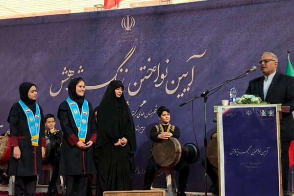 آیین نواختن زنگ پژوهش در ناحیه دو شهرری 
