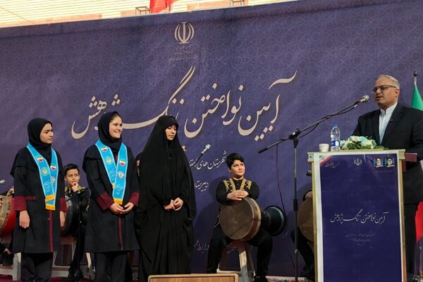 آیین نواختن زنگ پژوهش در ناحیه دو شهرری 