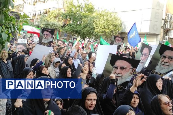 مردم شیراز باری دیگر به صحنه آمدند  و وعده صادق ۳ و عید غدیرخم را جشن گرفتند