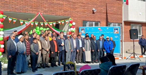 آیین افتتاح مدرسه ۱۲ کلاسه خیری, مشارکتی زنده یاد حاج فضل الله حریریان در محمد شهر کرج