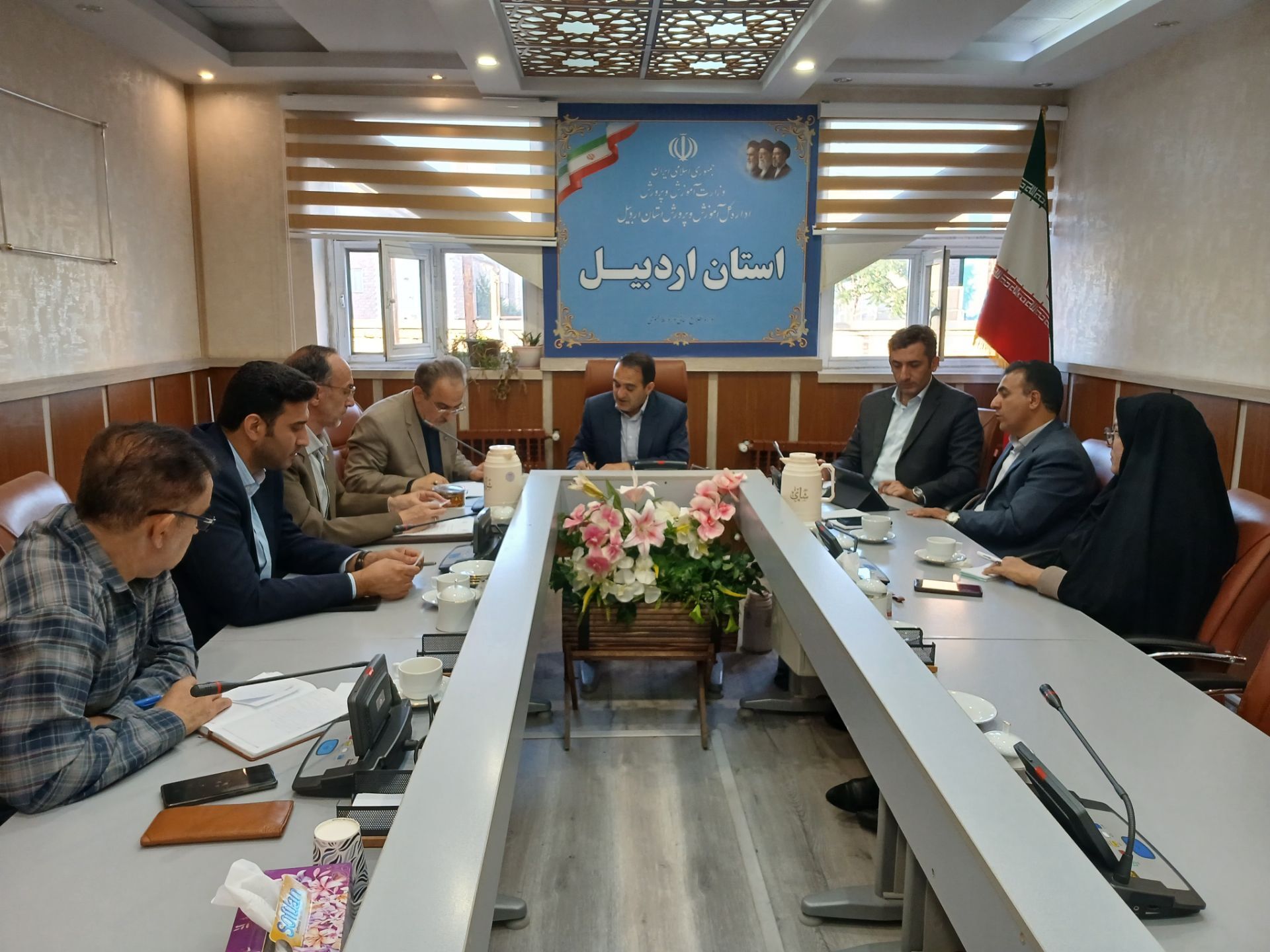 آمادگی استان اردبیل برای برگزاری سی‌ونهمین نشست رؤسا و مدیران آموزش و پرورش کشور 