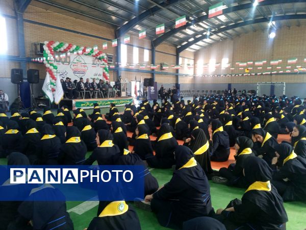 برگزاری مانور بزرگ یاوران انقلاب در سالن شهید یدالهی شهرک شاهد شهریار