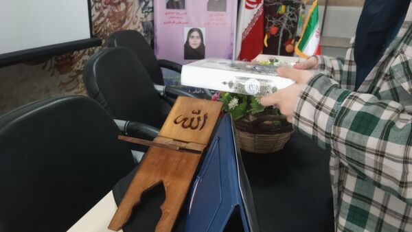 سوگواره امام موسی کاظم (ع) در آموزشگاه فرزانگان ملارد 