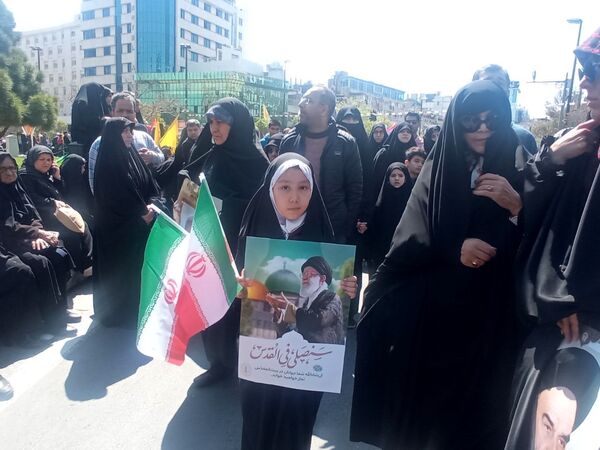 حضور پرشور مشهدی‌ها در راهپیمایی روز قدس؛ فریاد حمایت از فلسطین