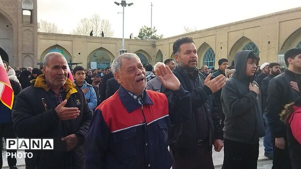 شهر نیشابور مشکی پوش شد-۲