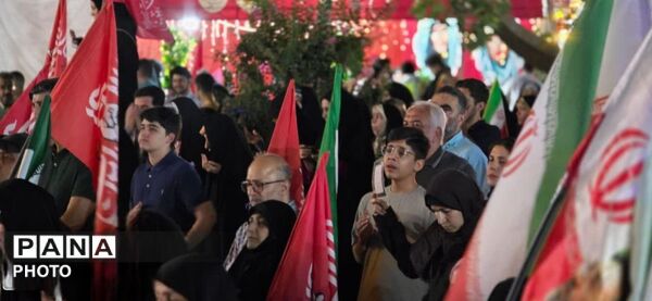 صد و هشتادمین تجمع دفاع از وطن  مردم رجایی شهر با حضور سفیر شهدای میناب