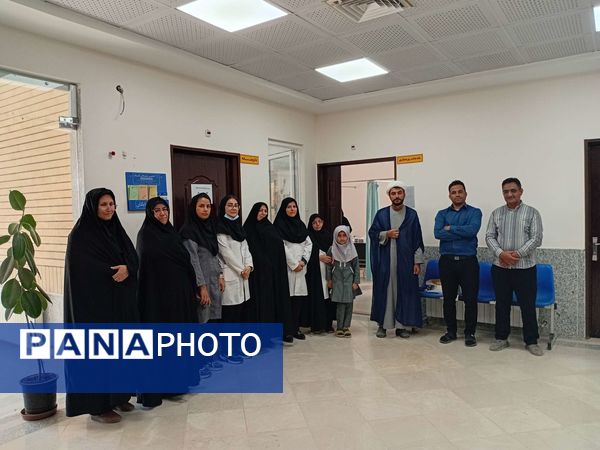 تقدیر از پرستاران روستای نقاب خلیل آباد