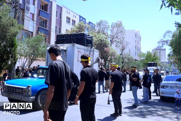 طنین نوای «یا حسین» در عاشورای حسینی  استان مرکزی 