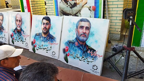 نماز جمعه در جوار شهدای بهشت فضل نیشابور 