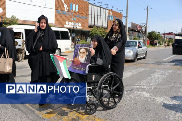 راهپیمایی روز قدس طنین آزادی خواهی برای فلسطین 