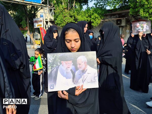 عنبرآباد در سوگ شهادت مقام معظم رهبری